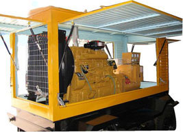 天柱移动电站(移动柴油发电机组) 天柱移动电站(移动柴油发电机组)